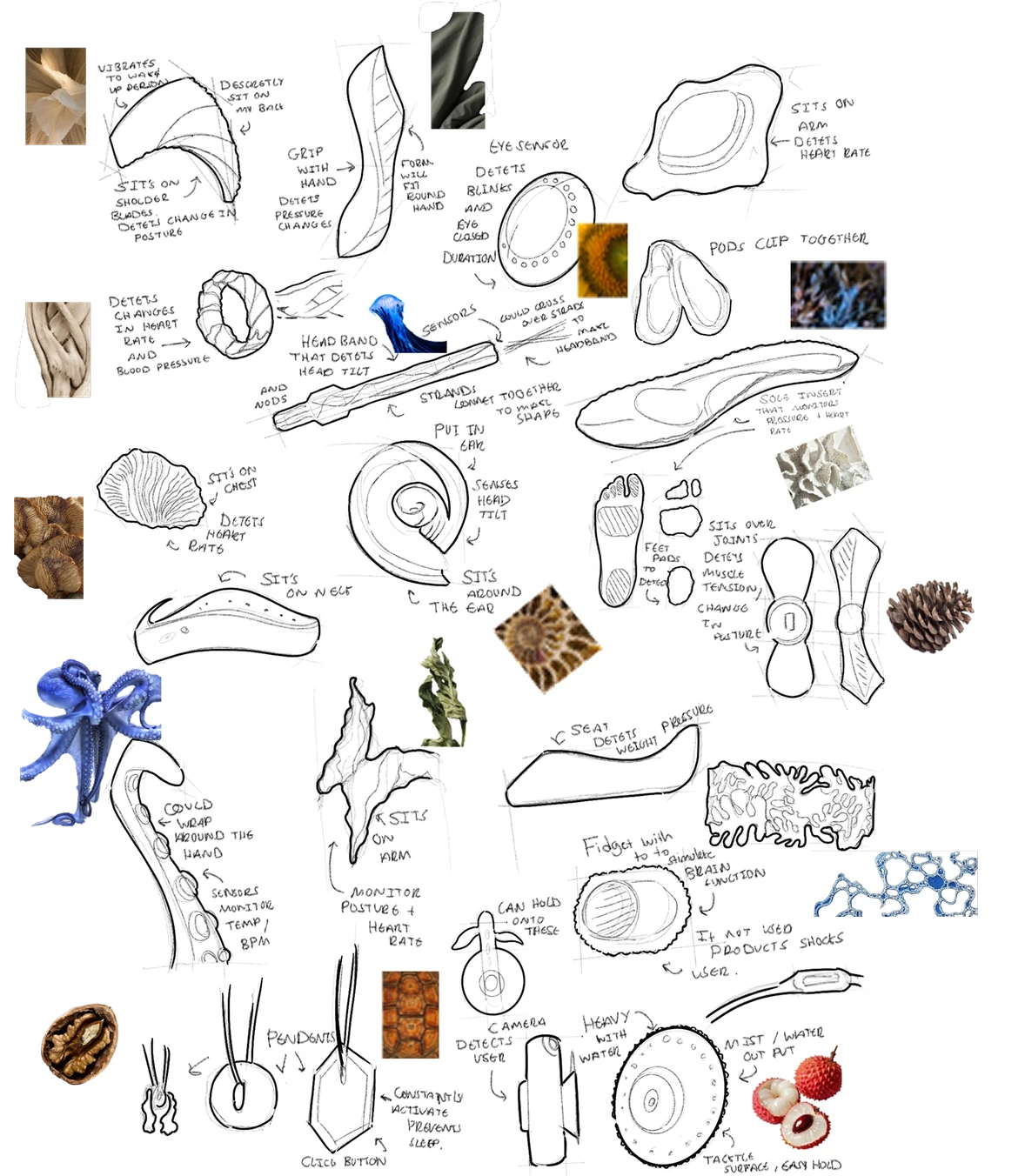 Initial sketches
